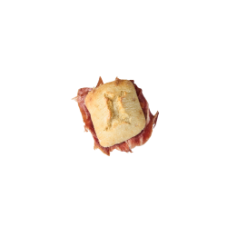 Pulga jamón serrano